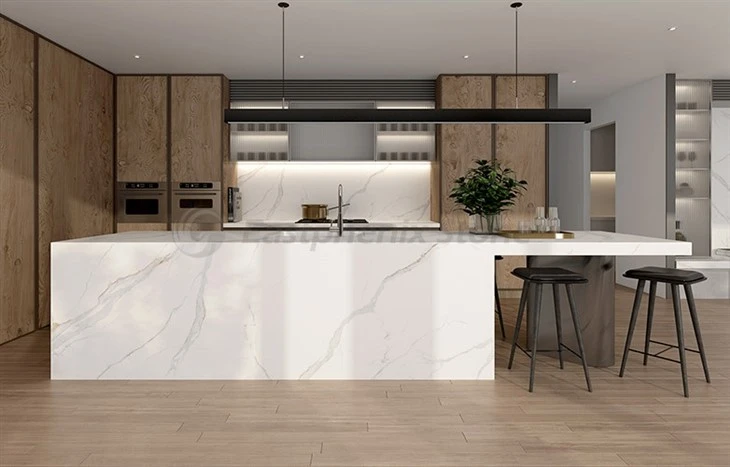 Calacatta Gold Marble Look Porcelain Slab