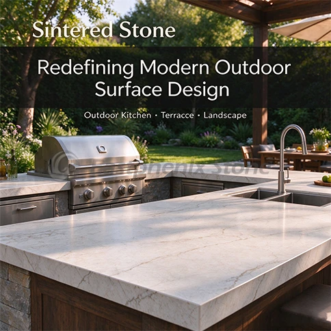 Sintered Stone-Redefining Modern Outdoor Surface Design