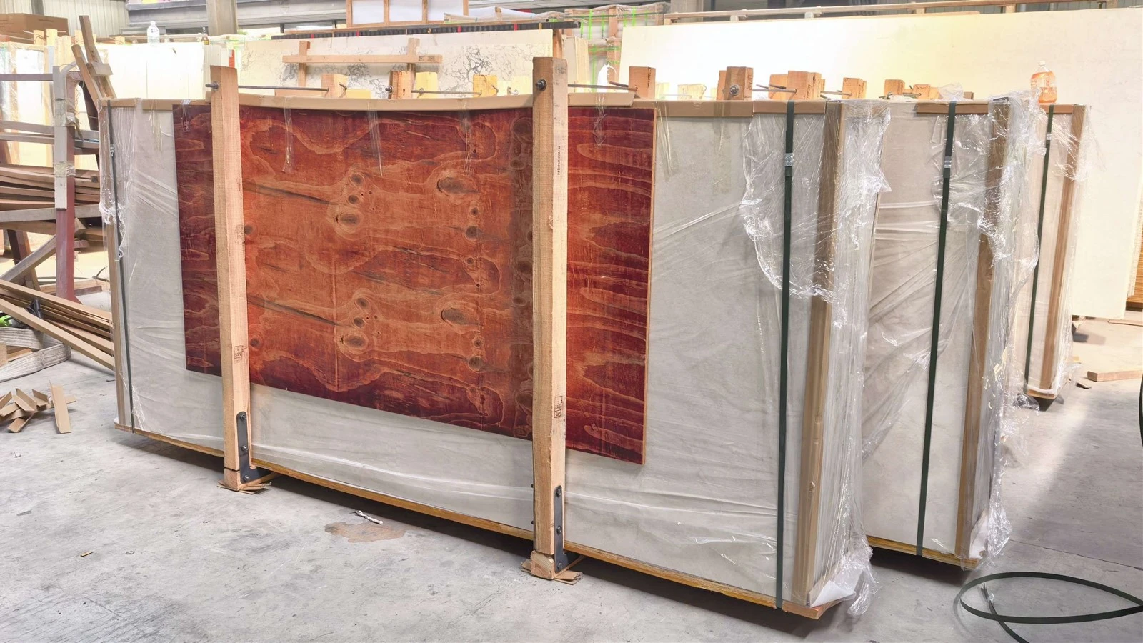 Export Crate Packing for Sintered Stone Panels Export Crate Packing for Sintered Stone Panels