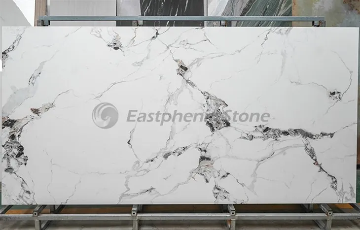 White Marble Effect Sintered Stone